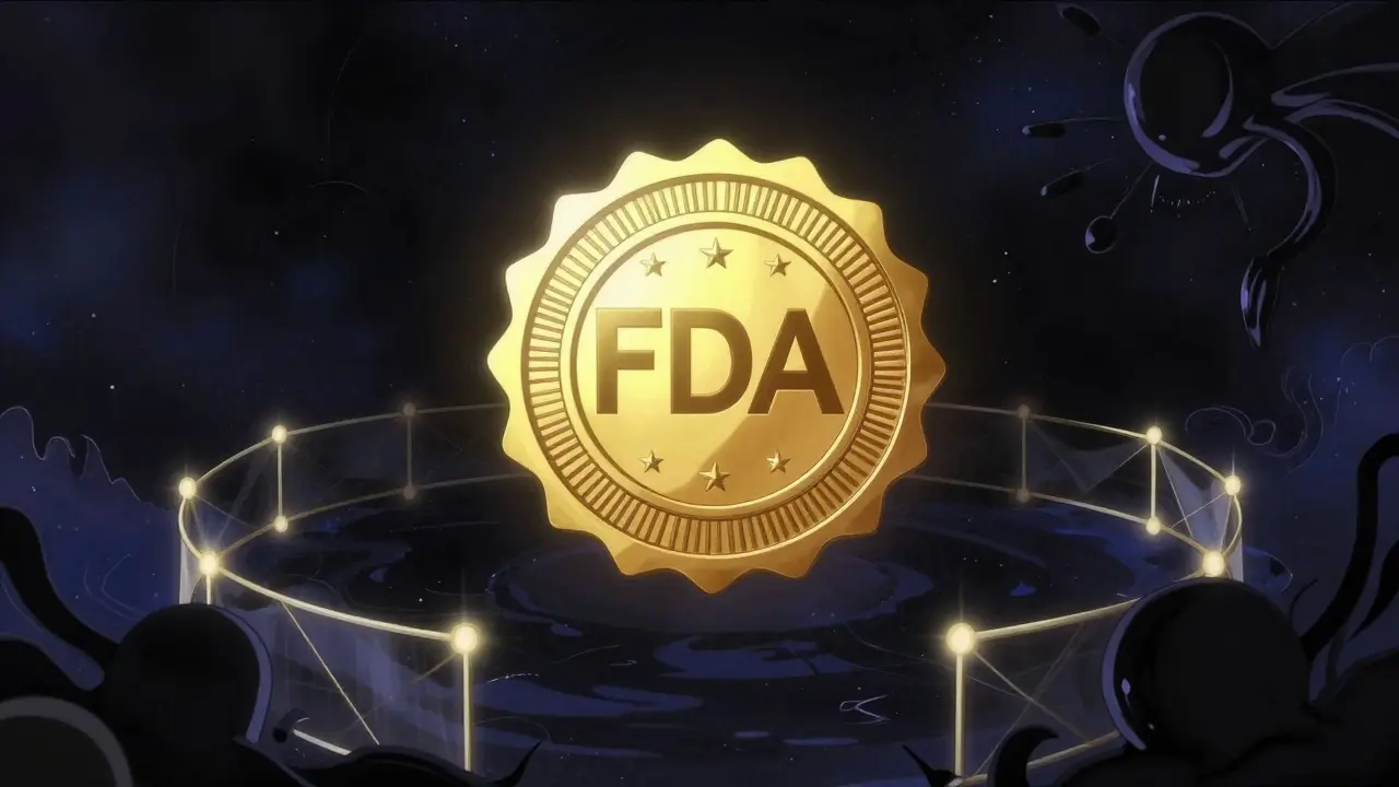 Glowing golden verification seal protecting against shadows in manga art